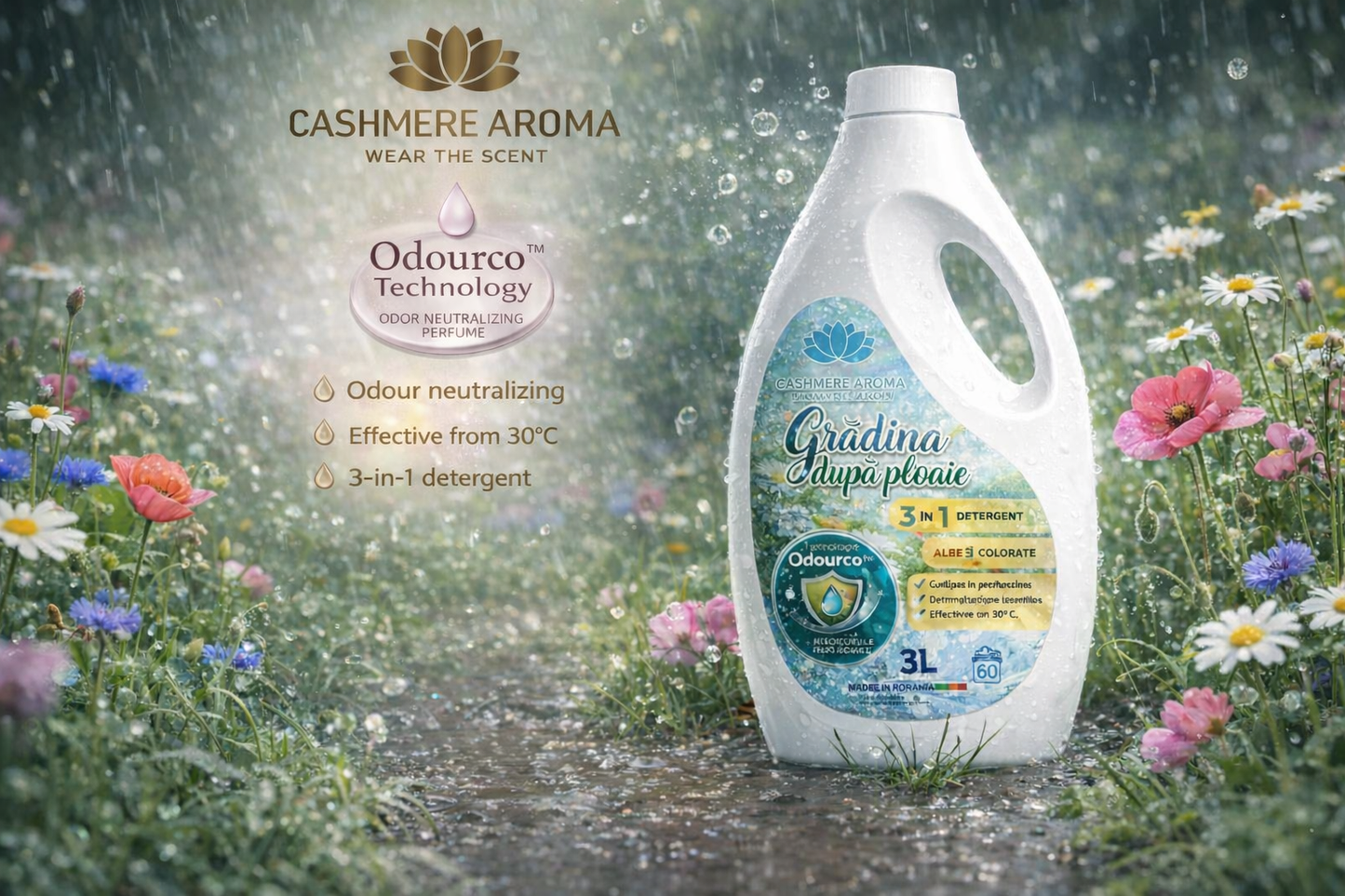 White/Colored Detergent 3L Garden After Rain(NO SHIPPING FEE)