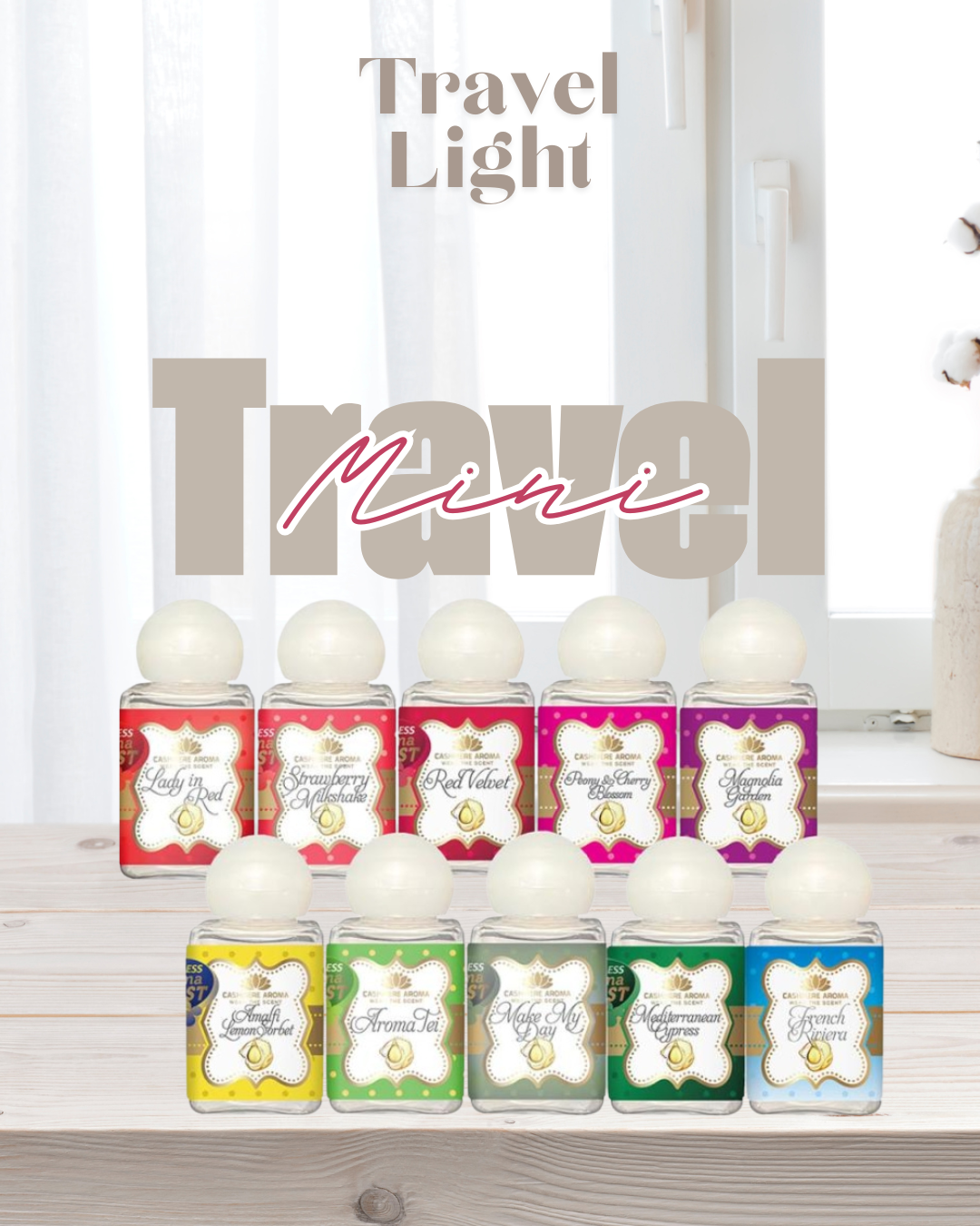 Timeless Spring mini laundry perfumes