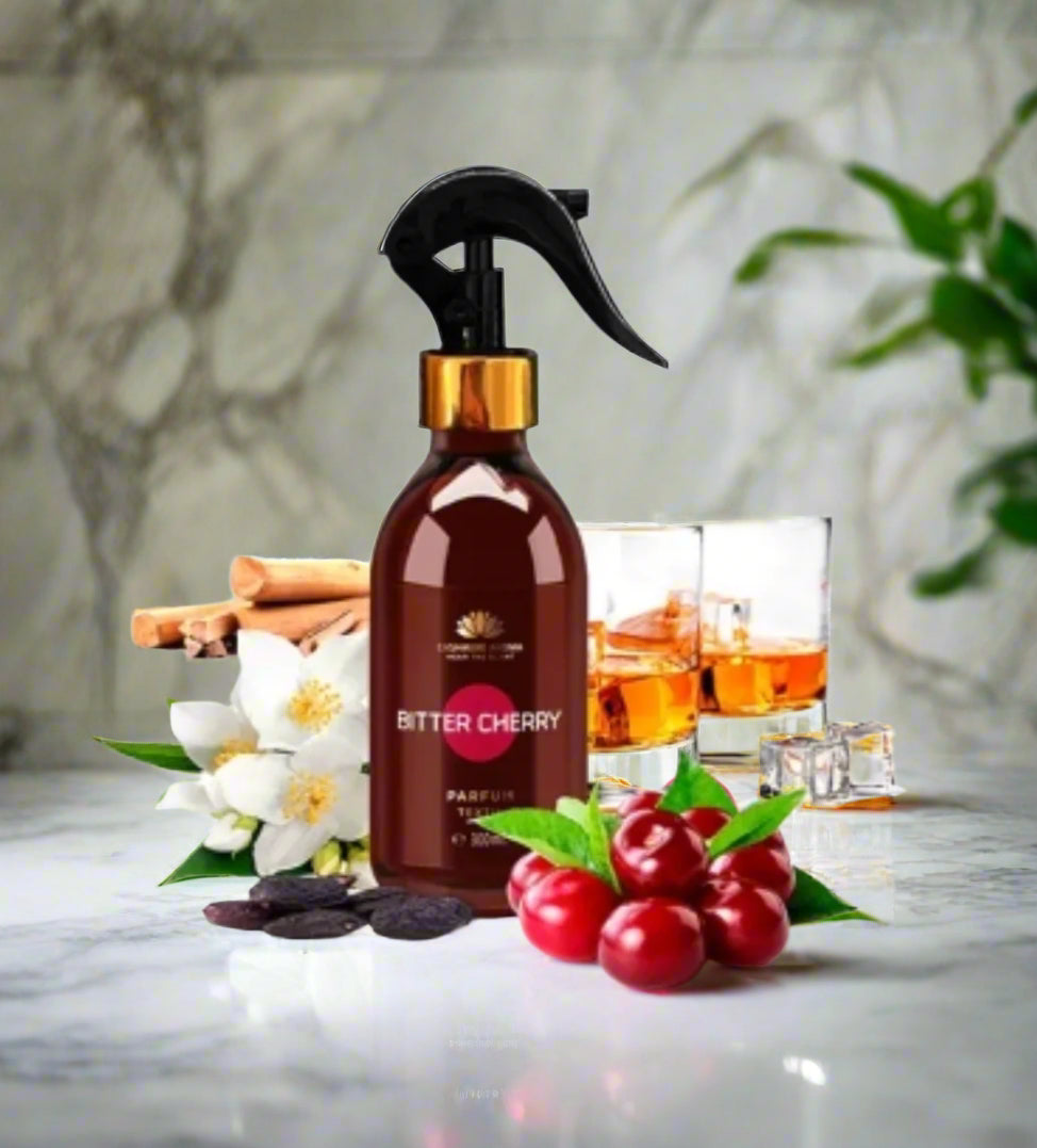 Parfum textil de cirese amare