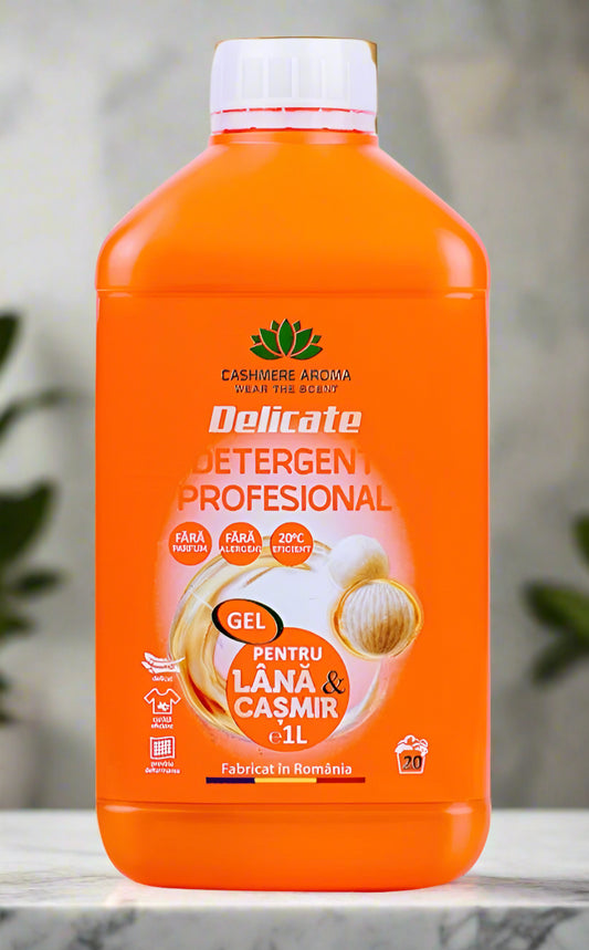 Professional detergent for delicate laundry 1L (wool, cashmere, silk, linen) - Cashmere Aroma UK