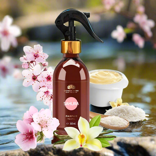 Sakura Textile Perfume - Cashmere Aroma UK