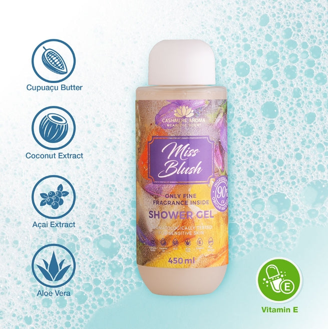 Miss Blush Shower Gel 450ml - inspired by Carolina Herrera , Good Girl Blush