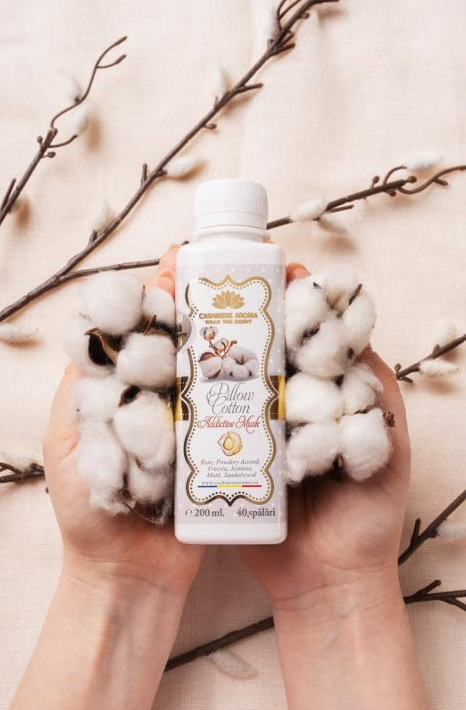 Pillow Cotton Addictive Musk Laundry Perfume 200 ml by Cashmere Aroma UK