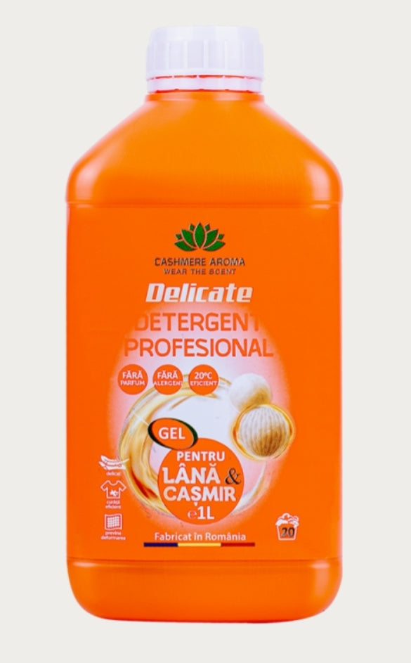 Professional detergent for delicate laundry 1L (wool, cashmere, silk, linen) - Cashmere Aroma UK 