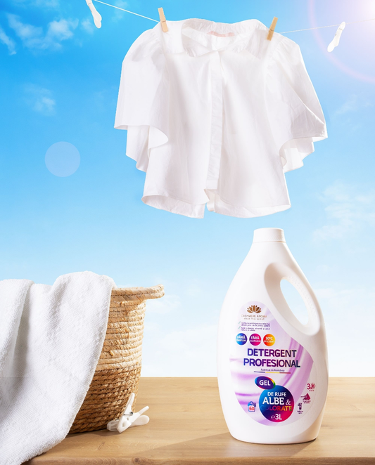 Professional detergent for white & colored laundry (unscented), 3L