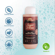 Sugar & Rum Shower Gel 450 ml by Cashmere Aroma UK