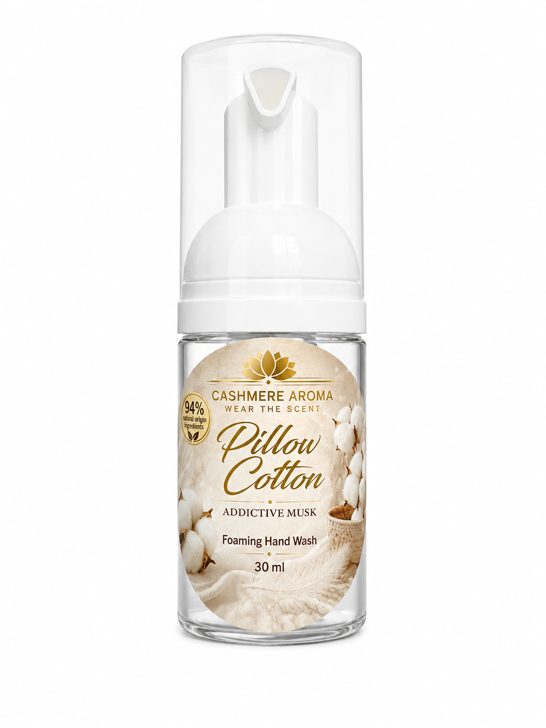 Pillow Cotton Addictive Musk - Mini Foaming Hand Wash - 30 ml
